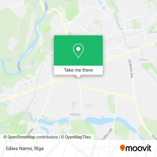 Gāles Nams map