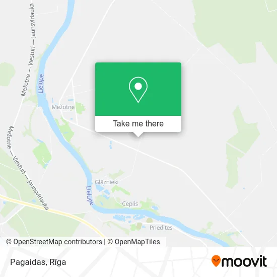 Pagaidas map