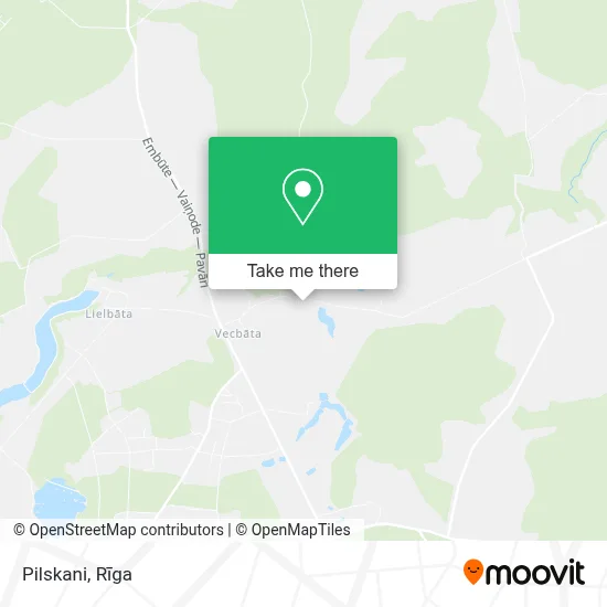 Pilskani map