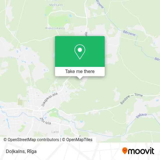 Doļkalns map