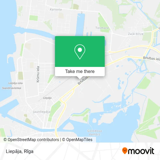 Liepāja map