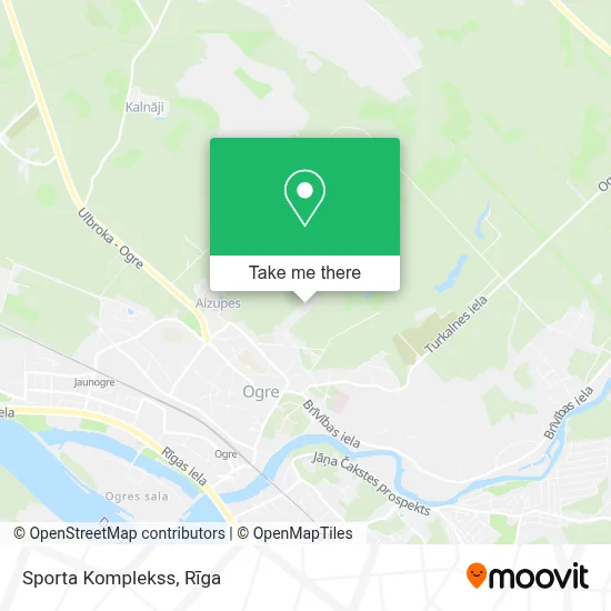 Sporta Komplekss map