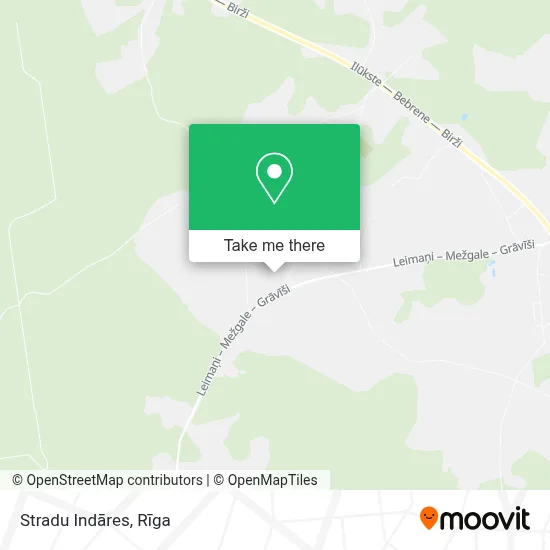 Stradu Indāres map