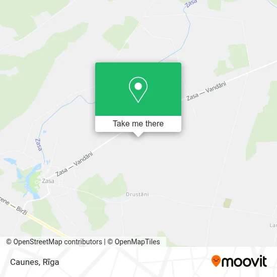 Caunes map