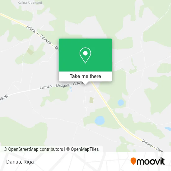 Danas map