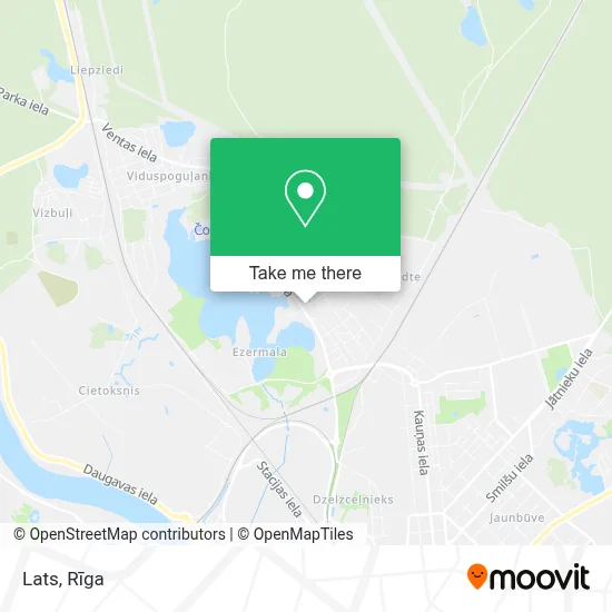 Lats map