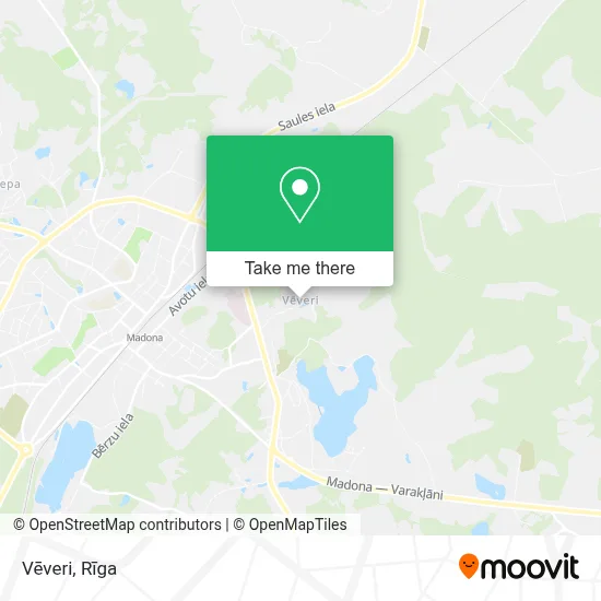Vēveri map