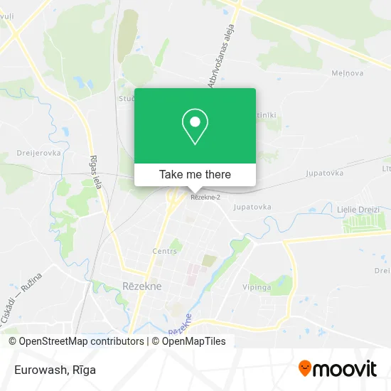 Eurowash map