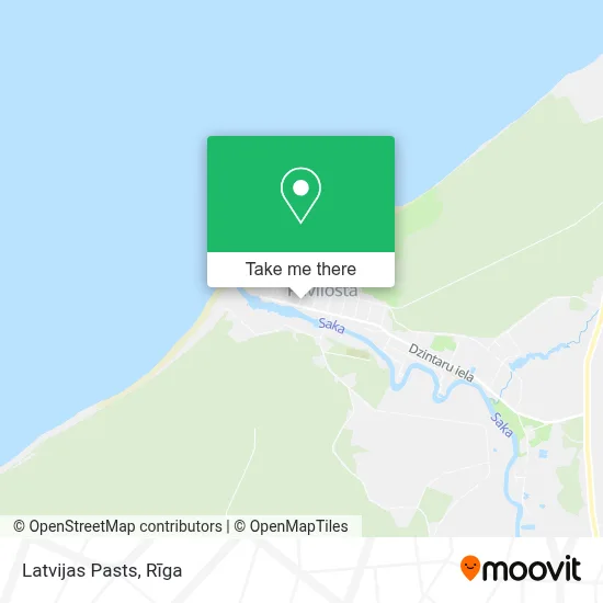 Latvijas Pasts map