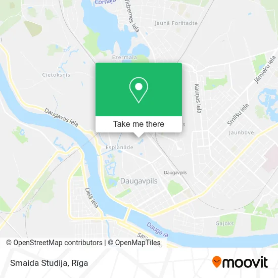 Smaida Studija map