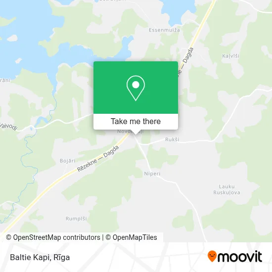 Baltie Kapi map