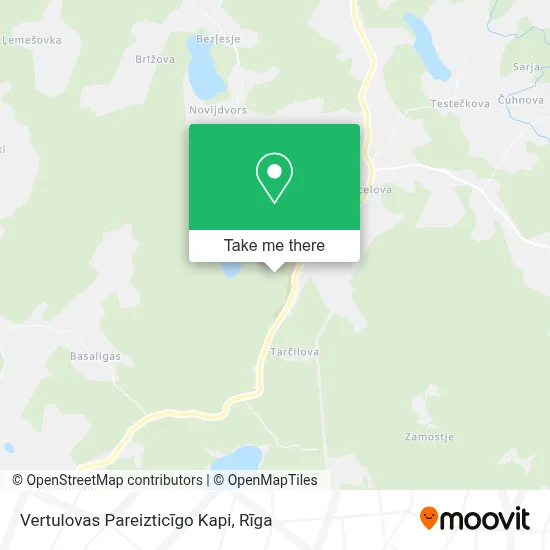 Vertulovas Pareizticīgo Kapi map