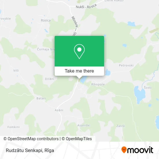 Rudzātu Senkapi map