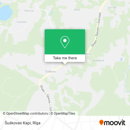 Šuškovas Kapi map