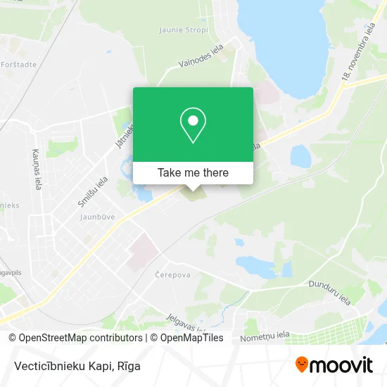 Vecticībnieku Kapi map