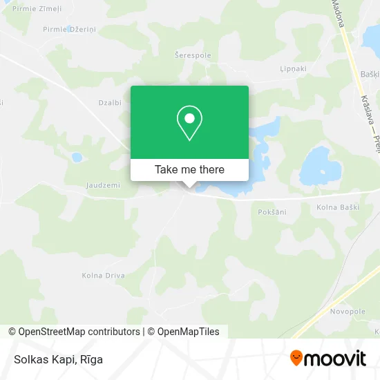 Solkas Kapi map