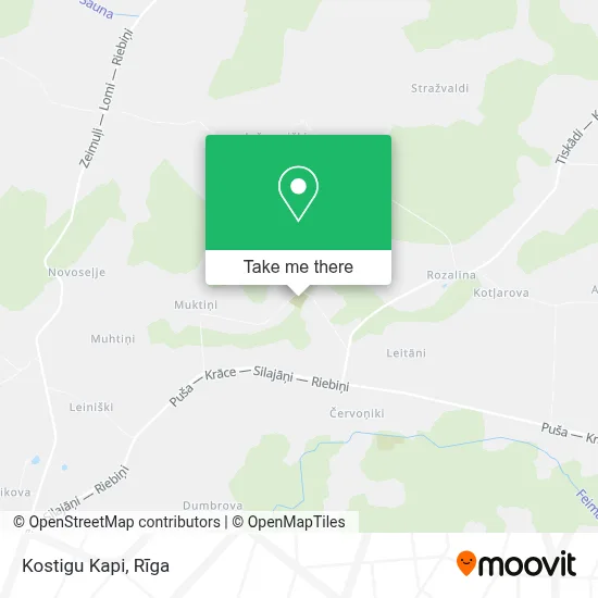 Kostigu Kapi map