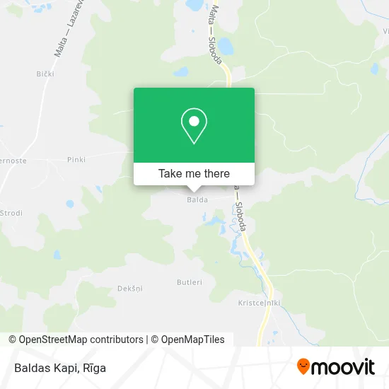 Baldas Kapi map
