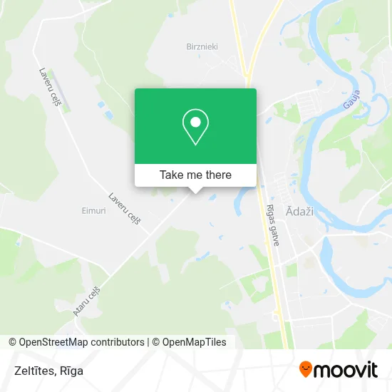 Zeltītes map