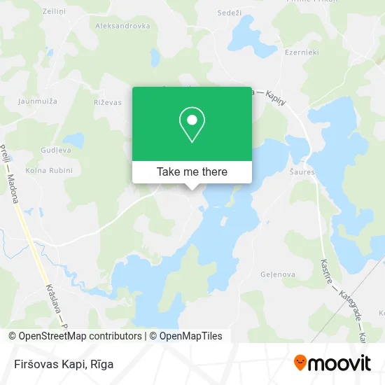 Firšovas Kapi map