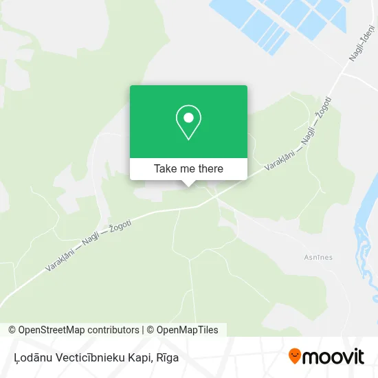 Ļodānu Vecticībnieku Kapi map