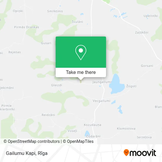 Gailumu Kapi map