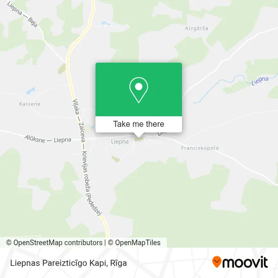 Liepnas Pareizticīgo Kapi map