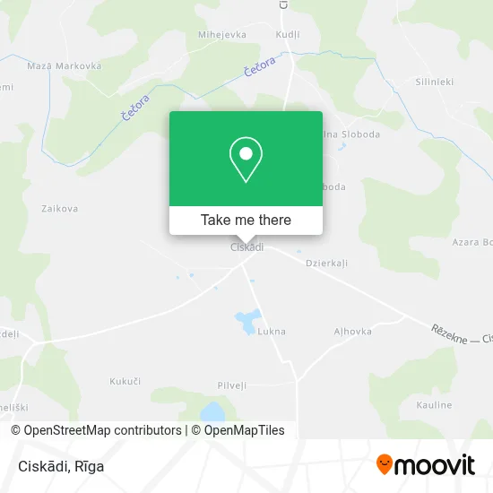 Ciskādi map