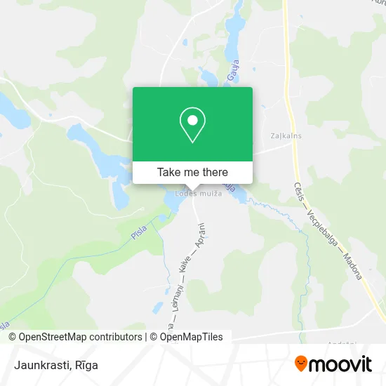 Jaunkrasti map