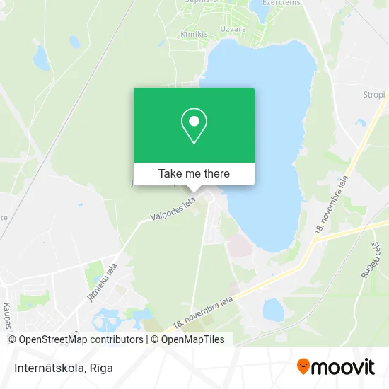 Internātskola map