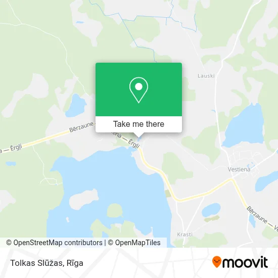 Tolkas Slūžas map