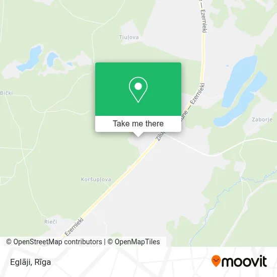 Eglāji map