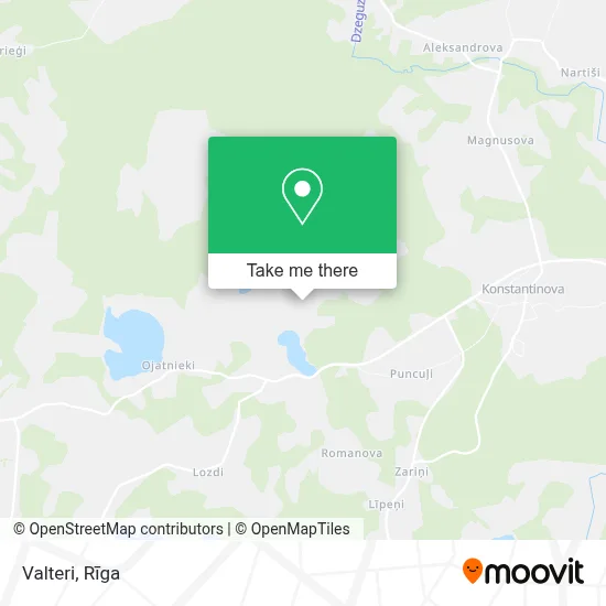 Valteri map
