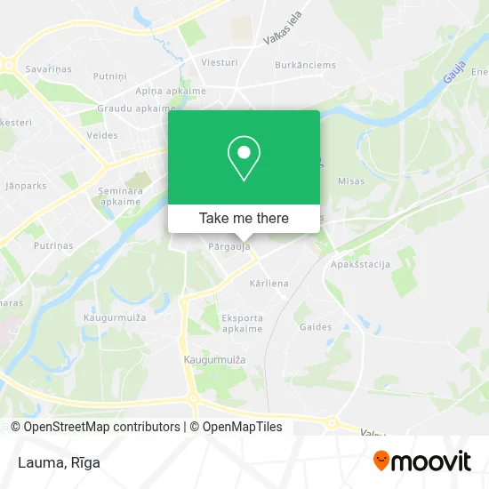 Lauma map