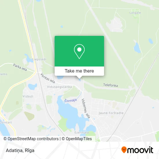 Adatiņa map