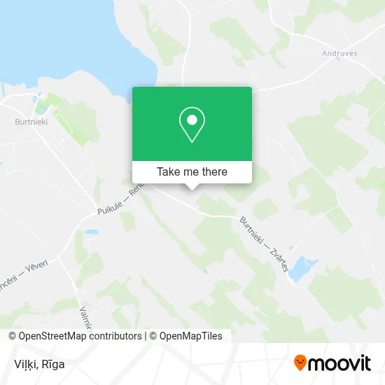 Viļķi map