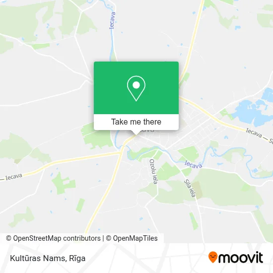 Kultūras Nams map