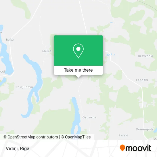 Vidiņi map