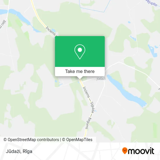 Jūdaži map