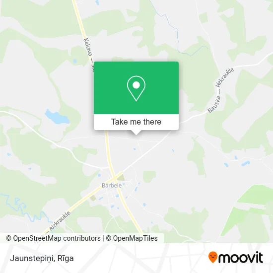 Jaunstepiņi map