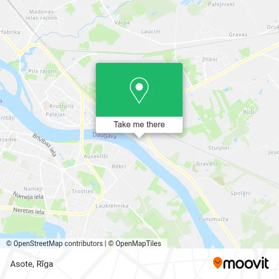 Asote map