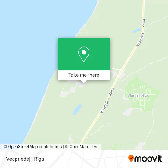Vecpriedeļi map