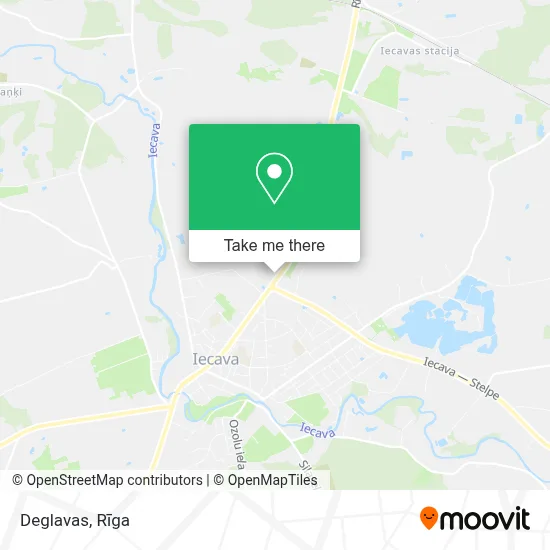 Deglavas map