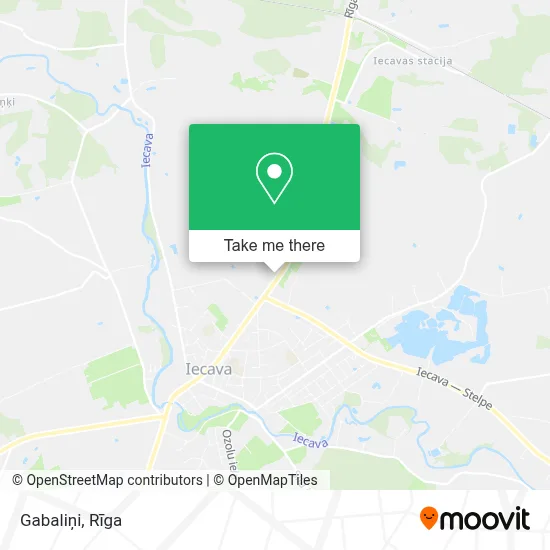 Gabaliņi map