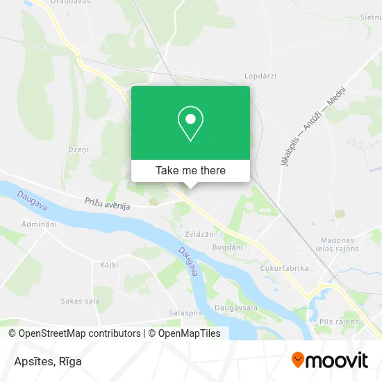 Apsītes map