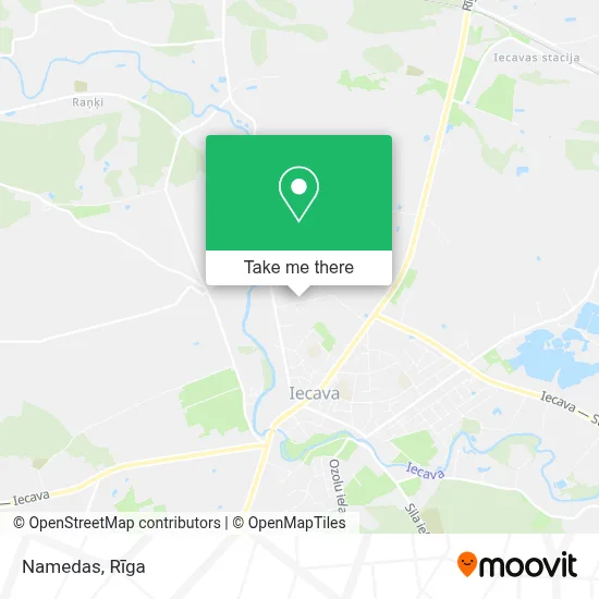 Namedas map