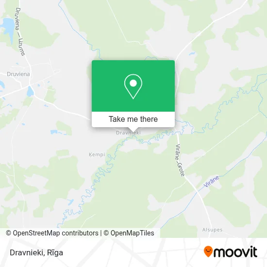 Dravnieki map