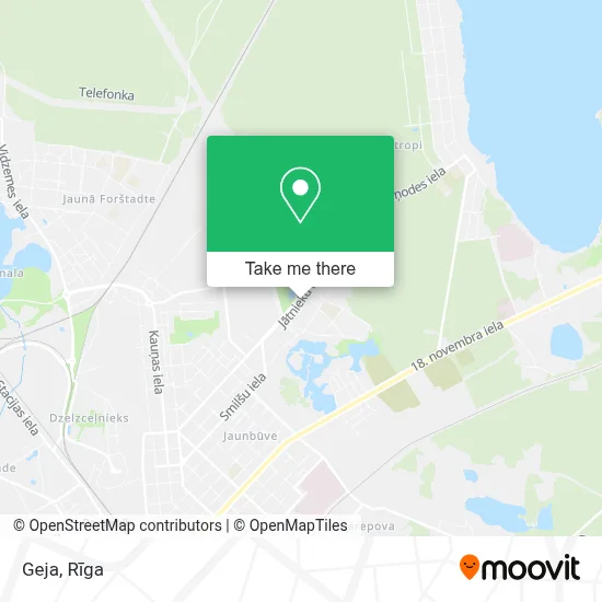 Geja map