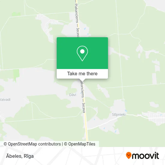 Ābeles map