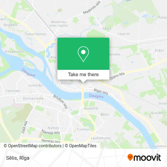 Sēlis map